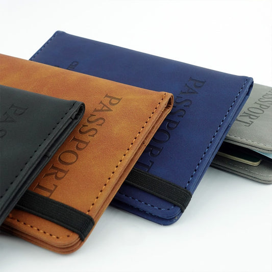 Couple Pass-port Wallet | Letter Women & Men Travel Wedding Pass-port Travel Wallet